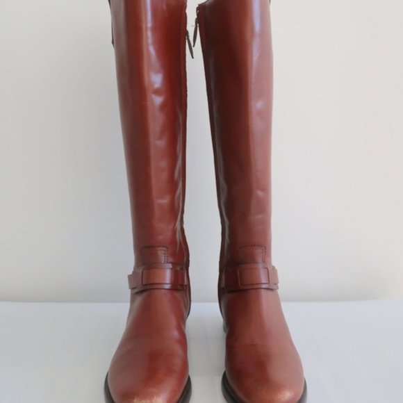 Tory Burch Shoes - Tory Burch Derby Riding Boots Brown Leather
